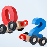 🚆Wooden Digital Train Toy
