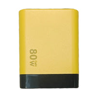 3 in 1 GaN Charger, Scalable 80W MAX fast charger module with Type-C cable and 2 USB ports