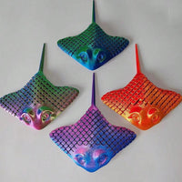 3D Printed Manta Ray Fidget Toy