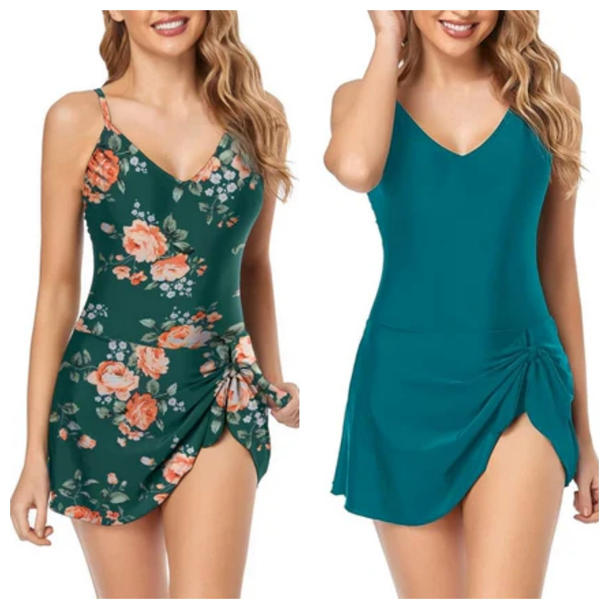 🌸Limited Sale 50% Off🩱Women's Tummy Control Slim Fit Plus Size One Piece Swimsuit