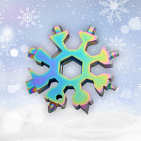 Saker® 18-in-1 stainless steel snowflakes multi-tool