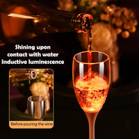 LED Lighted Champagne Glass