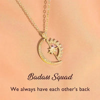 Moon And Star Necklace