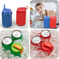 Straw Soda Can Lid