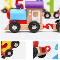 🚆Wooden Digital Train Toy