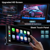 Wireless CarPlay display screen
