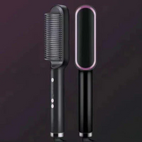 2-in-1 Ionic Hair Straightener Styling Comb - Smooth & Style