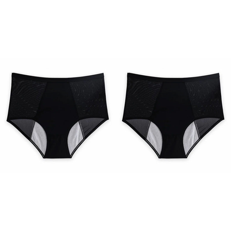 🔥Hot Sale🔥High Waist Leak Proof Ice Silk Panties Plus Size