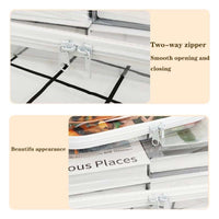 Large Capacity Zipper Storage Box Set