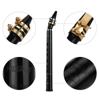 Key of C Two Octave Range Pocket Travel Saxphone