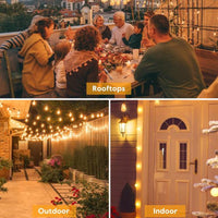 LED Outdoor String Lights