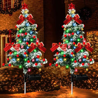 Solar Christmas Trees Lights