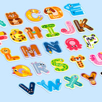 Animal-shaped Magnetic Alphabet