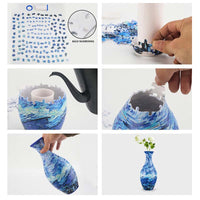 3D Art Puzzle Vase