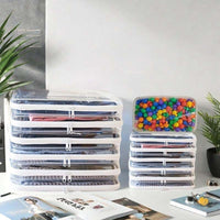 Large Capacity Zipper Storage Box Set