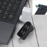4-in-1 Rotating USB Hub