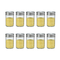 Glass Spice Jars Set