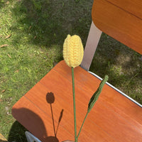 Crochet Flowers Bouquet Handmade Knitted Flower Gift(1pc)