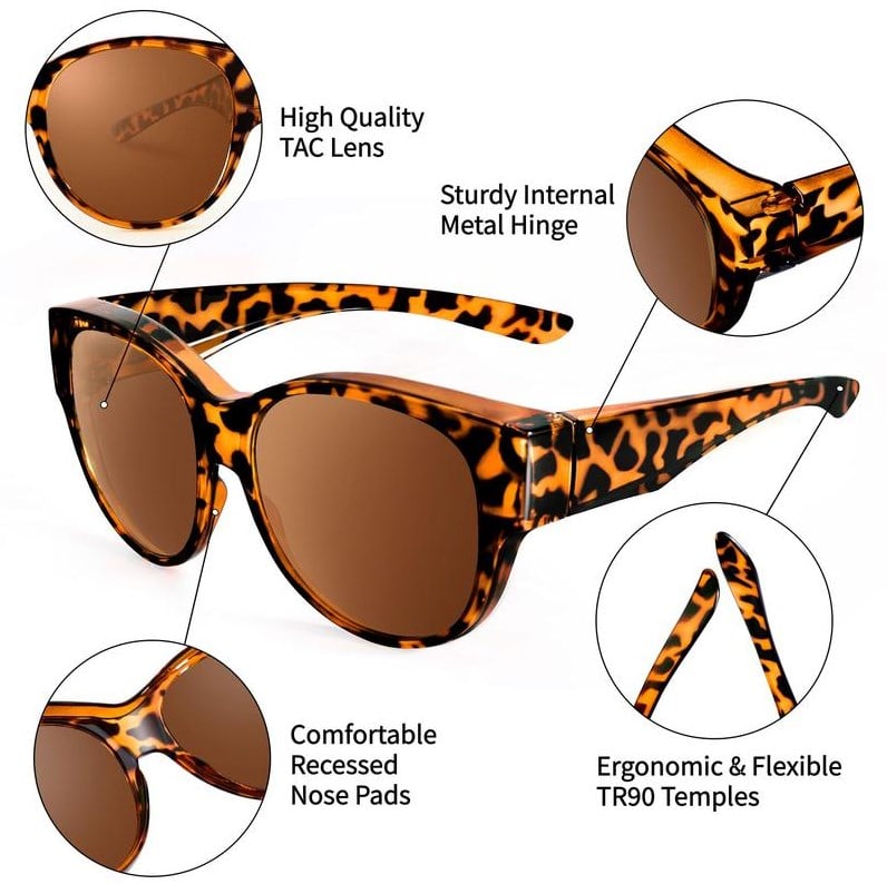🔥LAST DAY HOT SALE - 59% OFF 🕶2025 New Oversized Cat Eye Sunglasses Polarized UV400 Protection