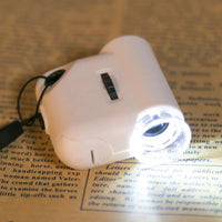 Portable Microscope With Lighting