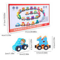 🚆Wooden Digital Train Toy