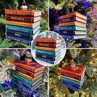Jane Austen Christmas Tree Ornament