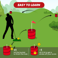 Golf Bucket Yard Game