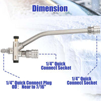 Foam Cannon Dual Connector Accessory