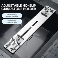 Adjustable Water Tank Sharpening Stone Fixed Rack