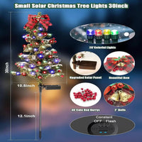 Solar Christmas Trees Lights