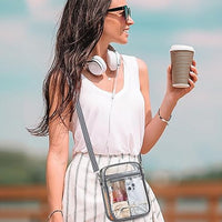 PVC Transparent Crossbody Bag