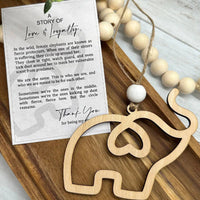 Friendship Elephant Ornament