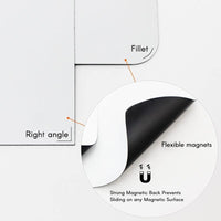 Magnetic Dry Erase Roll-Up Whiteboard