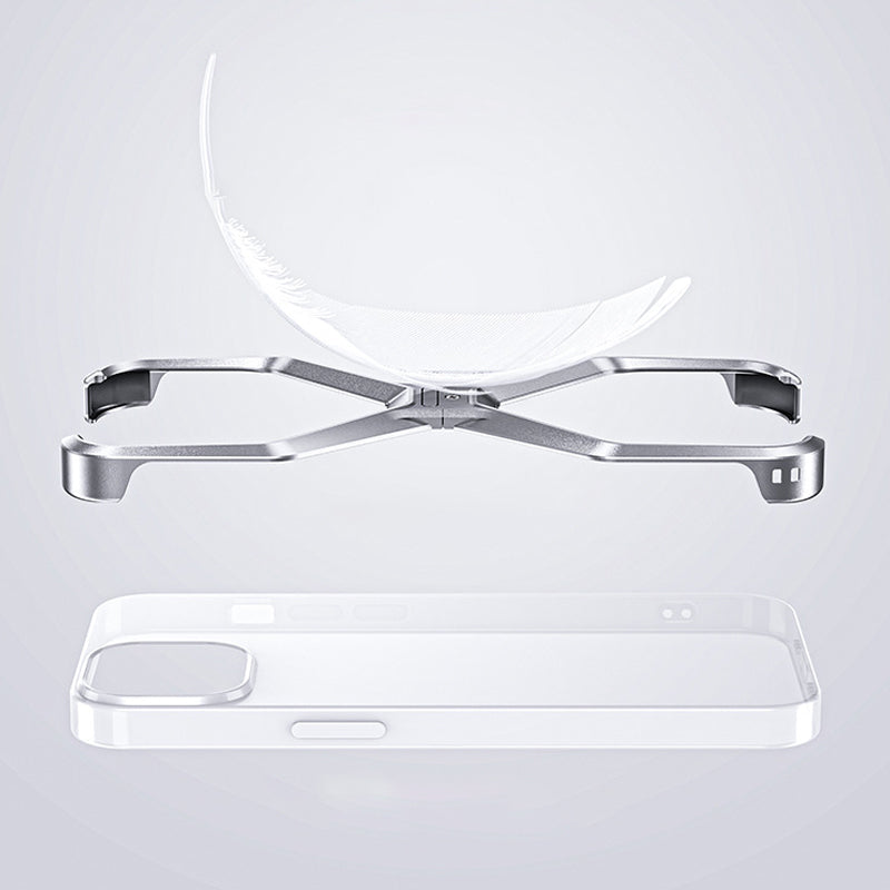 Aluminum Alloy Hollow Case for iPhone