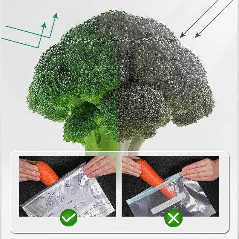 🍗HOT SALE 50% OFF🥦Reusable Aluminum Foil Sealable Storage Bags