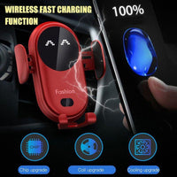 Auto-clamping Wireless Charging Car Phone Holder