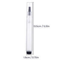 Multifunctional Fillable Touch Up Paint Pen Brush