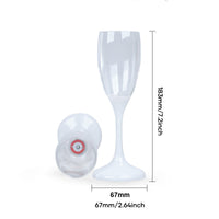 LED Lighted Champagne Glass