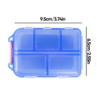 Travel Pill Organizer Box (161 Labels for Customization)