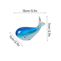 Fascinating Luminous Whale Glass Crafts