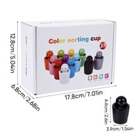 Color Sorting Cups