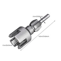 Integrated Internal & External Pipe Threading Tool