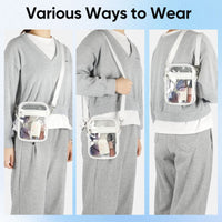 PVC Transparent Crossbody Bag