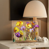 Painted Colorful Flower Pattern Decor