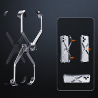 Aluminum Alloy Hollow Case for iPhone