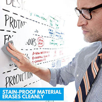Magnetic Dry Erase Roll-Up Whiteboard