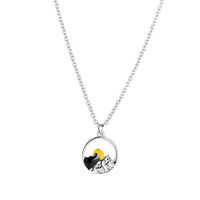 Sunrise and Sunset Couple Necklace