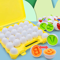 Color & Shapes Matching Egg Set