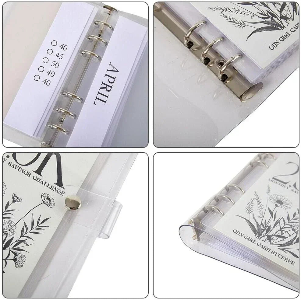 12-Month Money Saving Challenge Binder
