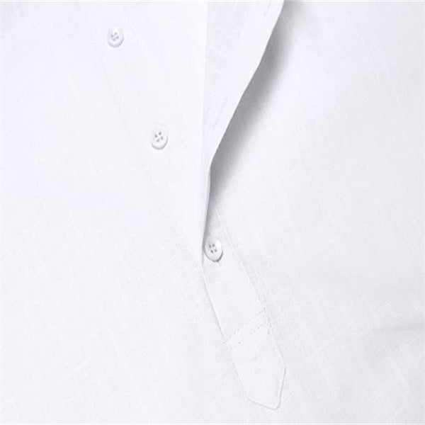 🔥Last Day Sale 49%🔥Men's Cotton Linen Shirt Long Sleeve